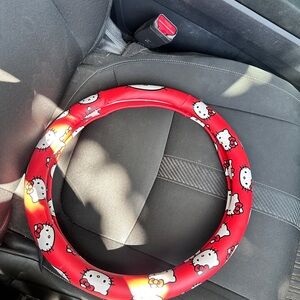 Hello Kitty Red and White Plush Toy